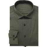 OLYMP Level Five 24/Seven Overhemd, body fit, Kent, Groen