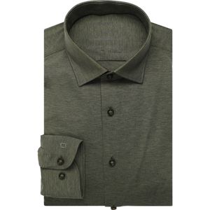 OLYMP Level Five 24/Seven Overhemd, body fit, Kent, Groen