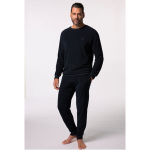 JP1880 pyjama donkerblauw, Effen
