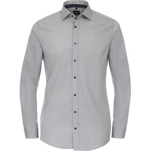 Venti Overhemd bruin, Bedrukt