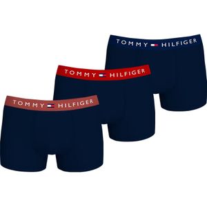 Tommy Hilfiger - Boxershorts - Donkerblauw - Katoen/Elastaan