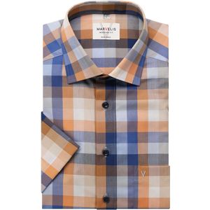 Marvelis Overhemd Korte mouw beige