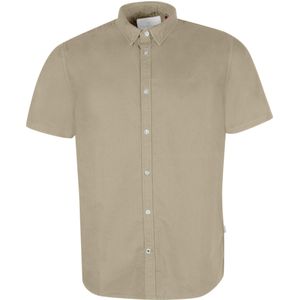 Kronstadt Overhemd Korte mouw beige