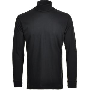 RAGMAN Turtleneck shirt zwart, Effen