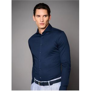 Desoto Luxury Jersey shirt donkerblauw, Effen