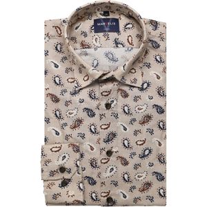 Marvelis - Casual Overhemd - Bedrukt - Lange Mouw - 70% Katoen / 30% Lyocell