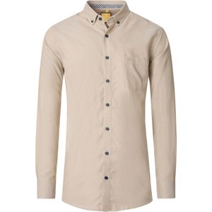 Redmond Casual Overhemd beige, Effen