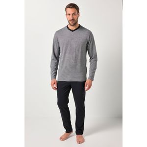 JP1880 pyjama zwart, Melange