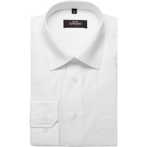 Leonardo by Jupiter Overhemd wit, Effen