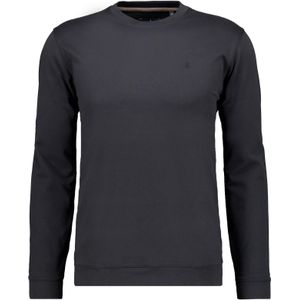 RAGMAN Longsleeve zwart, Effen