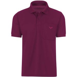 TRIGEMA Comfort Fit Polo shirt Korte mouw paars