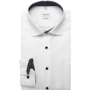 Seidensticker Overhemd ML6 (vanaf 68 CM) wit