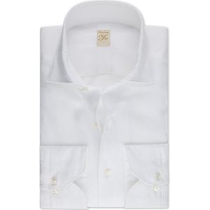 Stenströms 1899 Linnen Overhemd wit, Effen