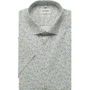 OLYMP Level Five Overhemd Korte mouw munt