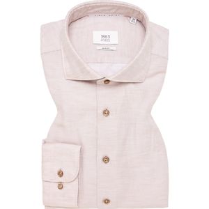 Eterna - Overhemd - Nude - Slim Fit - Lange Mouwen - EASY IRON