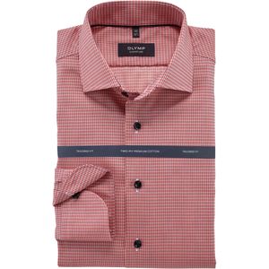OLYMP SIGNATURE Overhemd rood, Ruit