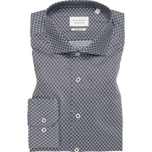 ETERNA Overhemd zilver, Bedrukt