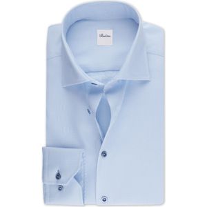 Stenströms Overhemd lichtblauw, Effen