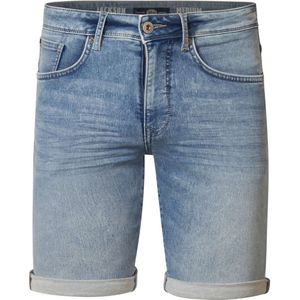 Petrol Industries Slim Fit Korte jeans lichtblauw, Effen