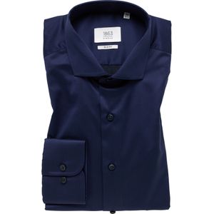 ETERNA 1863 Overhemd marine, Effen