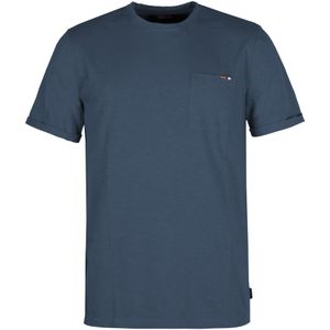 Indicode T-Shirt ronde hals marine, Effen
