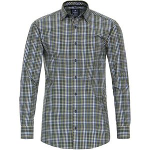 Redmond Casual Regular Fit Overhemd groen, Ruit