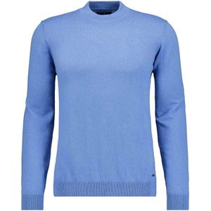 RAGMAN Trui Staande kraagblauw, Effen
