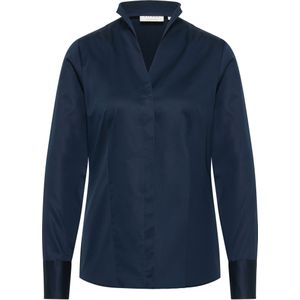 ETERNA Dames Overhemd marine, Effen
