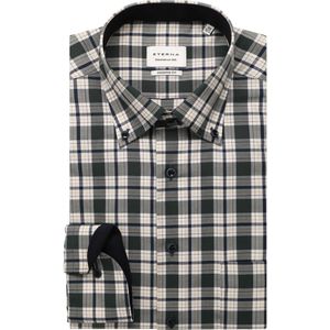 ETERNA Overhemd donkergroen, Ruit