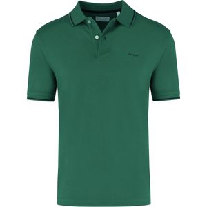 GANT Polo shirt Korte mouw donkergroen