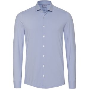 Pure Functional Jersey shirt lichtblauw, Effen