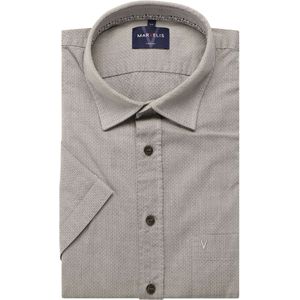 Marvelis Casual Overhemd Korte mouw olijf