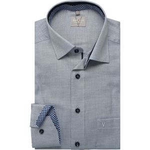 Marvelis Overhemd blauw, Effen