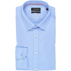 Jupiter Overhemd lichtblauw, Effen