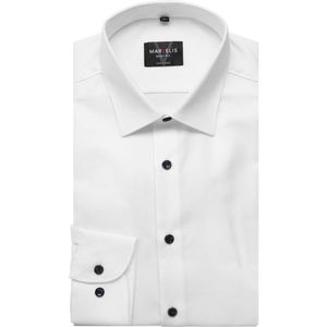 Marvelis Overhemd wit, Faux-uni