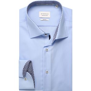 Eterna - Overhemd - Lichtblauw - Slim fit - NON IRON (strijkvrij)