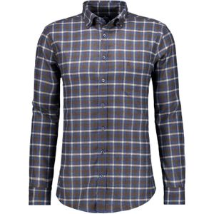 RAGMAN Overhemd blauw, Ruit