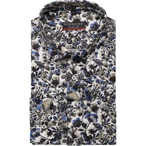 Redmond - Overhemd - Groen - Bedrukt - Lange Mouw - 100% Katoen