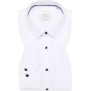 ETERNA Overhemd wit, Gestructureerd