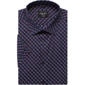Marvelis Overhemd Korte mouw marine