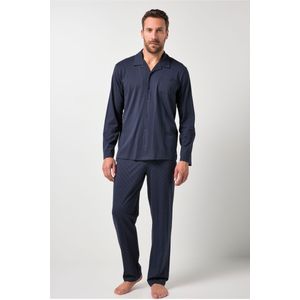 JP1880 pyjama donkerblauw, Effen