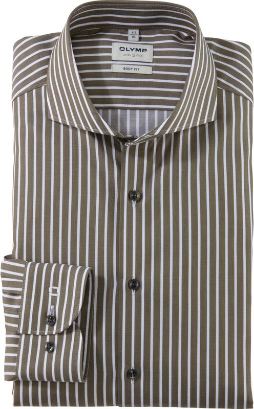 Olymp - Overhemden - Grijs