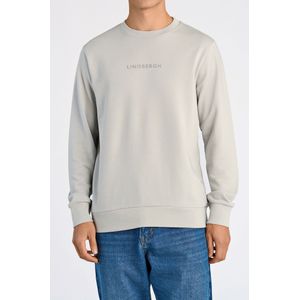 Lindbergh Sweatshirt ronde halsgrijs, Bedrukt