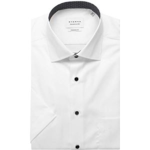 ETERNA Modern Fit Overhemd Korte mouw wit