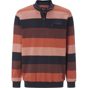 BABISTA Sweatshirt donker oranje, Gestreept