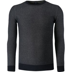 Marvelis Casual Trui ronde hals marine, Effen