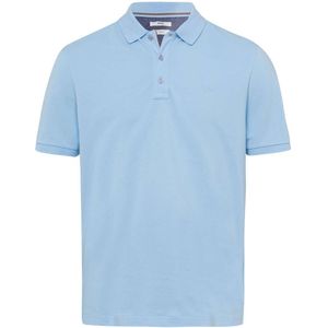 Brax Hi-FLEX Modern Fit Polo shirt Korte mouw lichtblauw