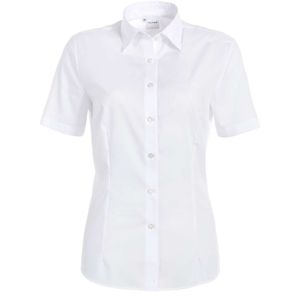 OLYMP Luxor Dames Overhemd wit, Effen
