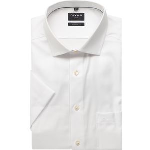 OLYMP Luxor Overhemd Korte mouw wit