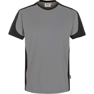 HAKRO 290 Comfort Fit T-Shirt ronde hals titanium/antraciet, Effen